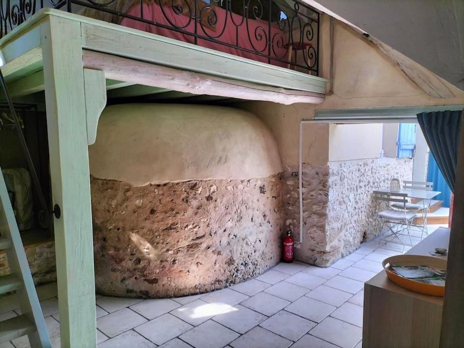 Charmante Maisonnette En Pierre Ecardenville-sur-Eure ภายนอก รูปภาพ