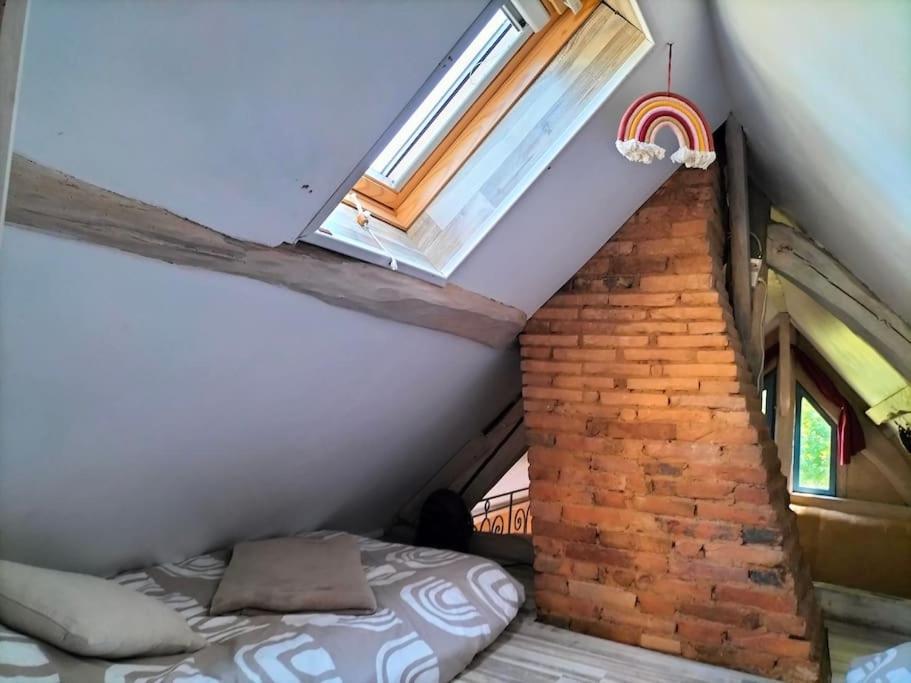 Charmante Maisonnette En Pierre Ecardenville-sur-Eure ภายนอก รูปภาพ