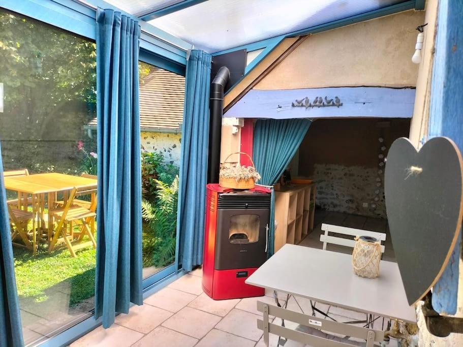 Charmante Maisonnette En Pierre Ecardenville-sur-Eure ภายนอก รูปภาพ